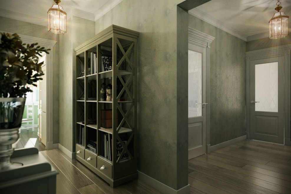 Интерьер прихожей в стиле Прованс