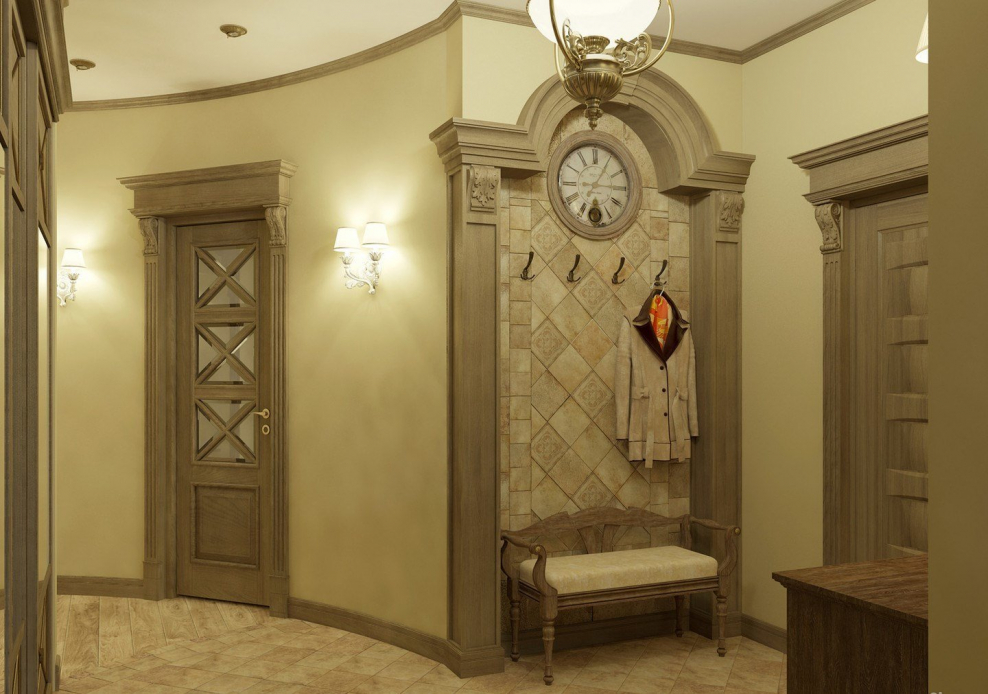 Прихожая в уличном стиле