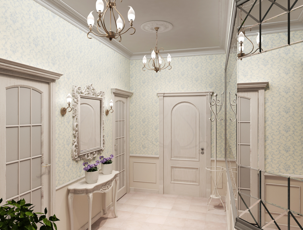 Лестница в прованском стиле