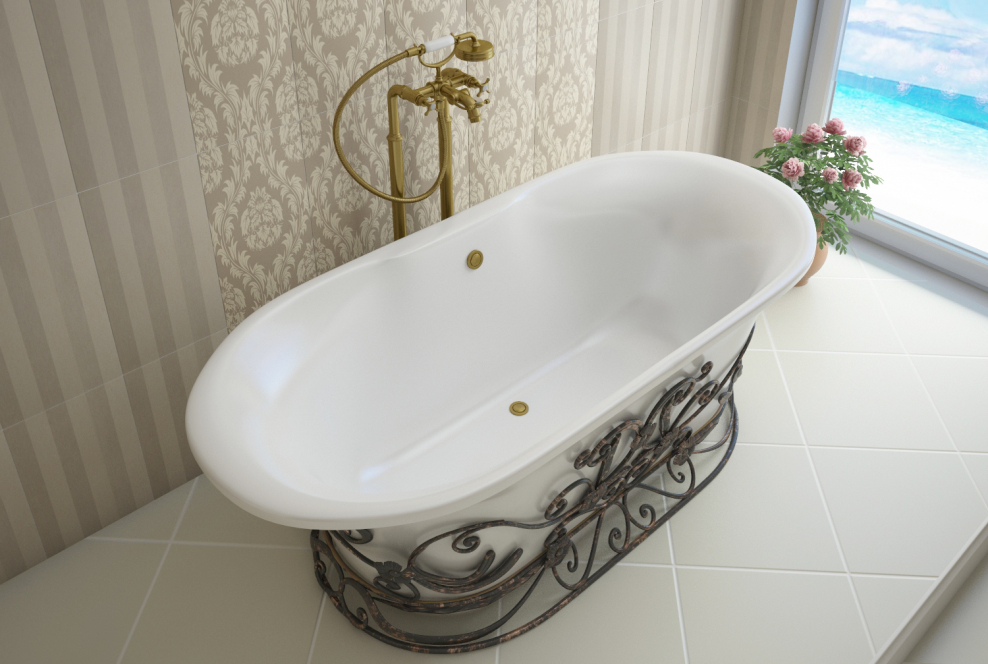 Ванна Эстет Лион 174*80 см