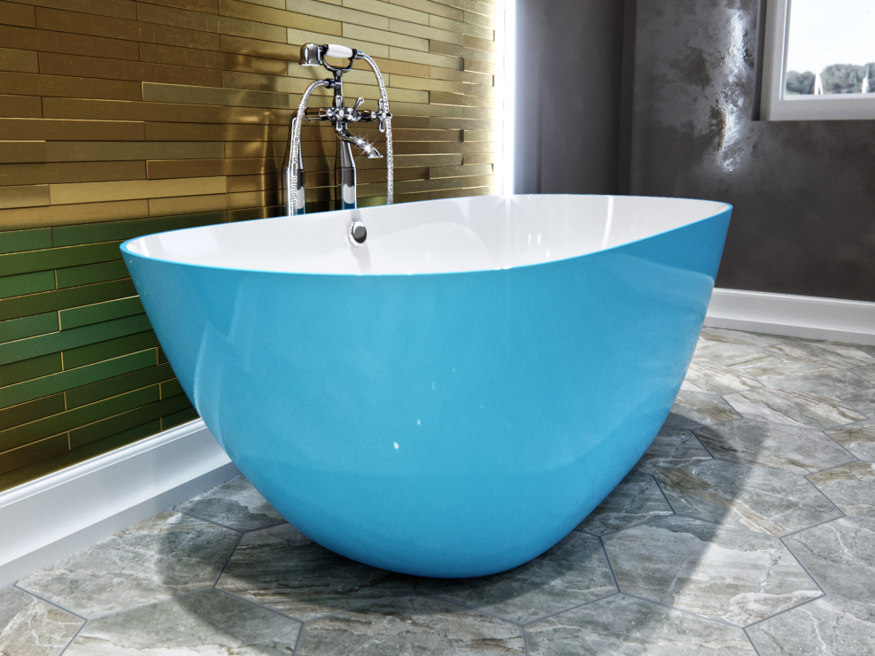 Ванна Бали Аквастоун