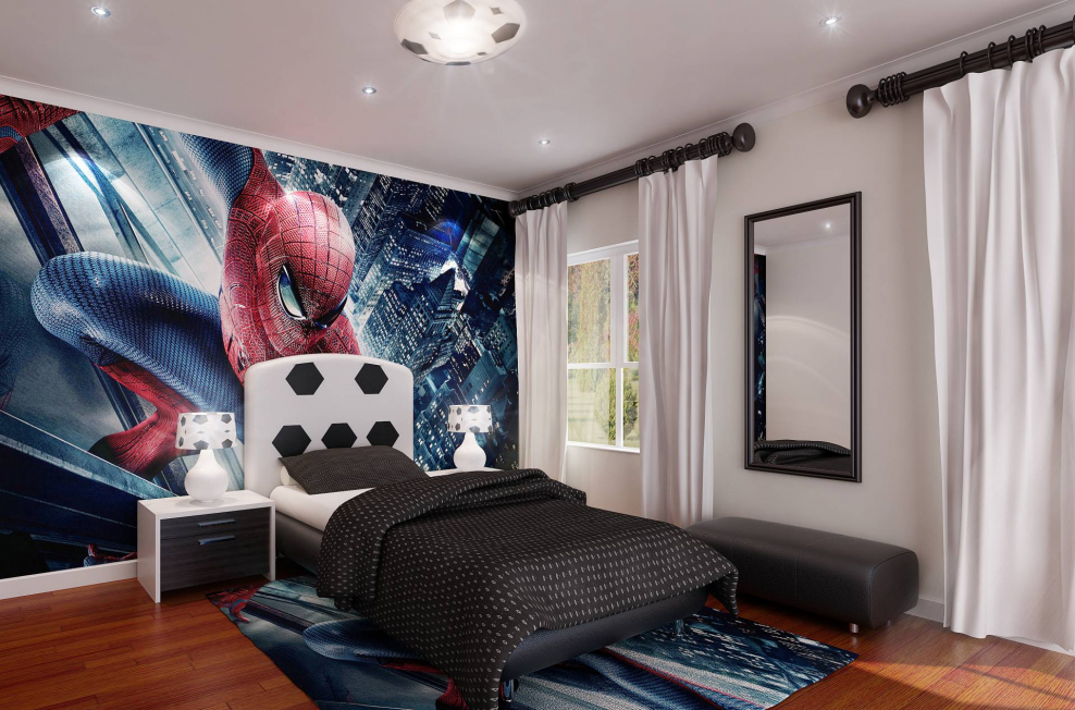 Фотообои для спальни мальчика