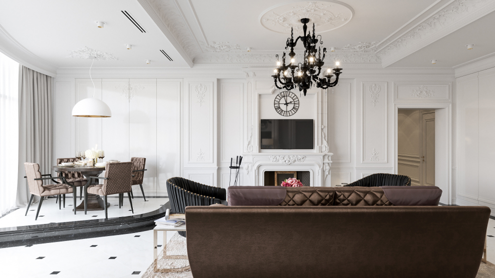 Неоклассика в интерьере