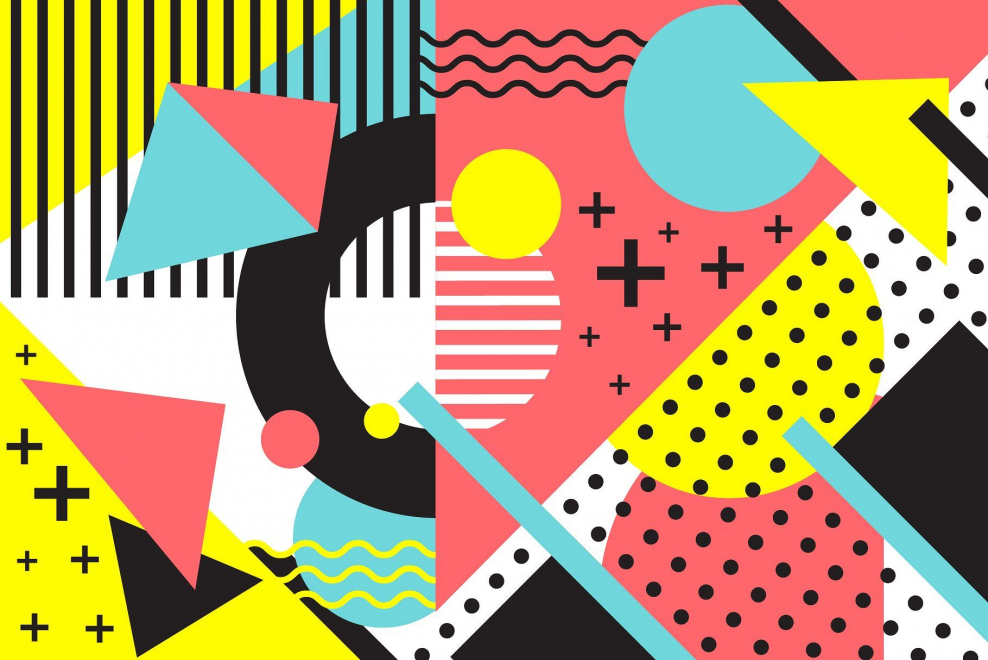 Мемфис графический дизайн