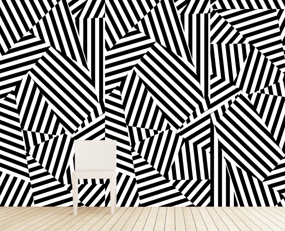 Обои в стиле Memphis