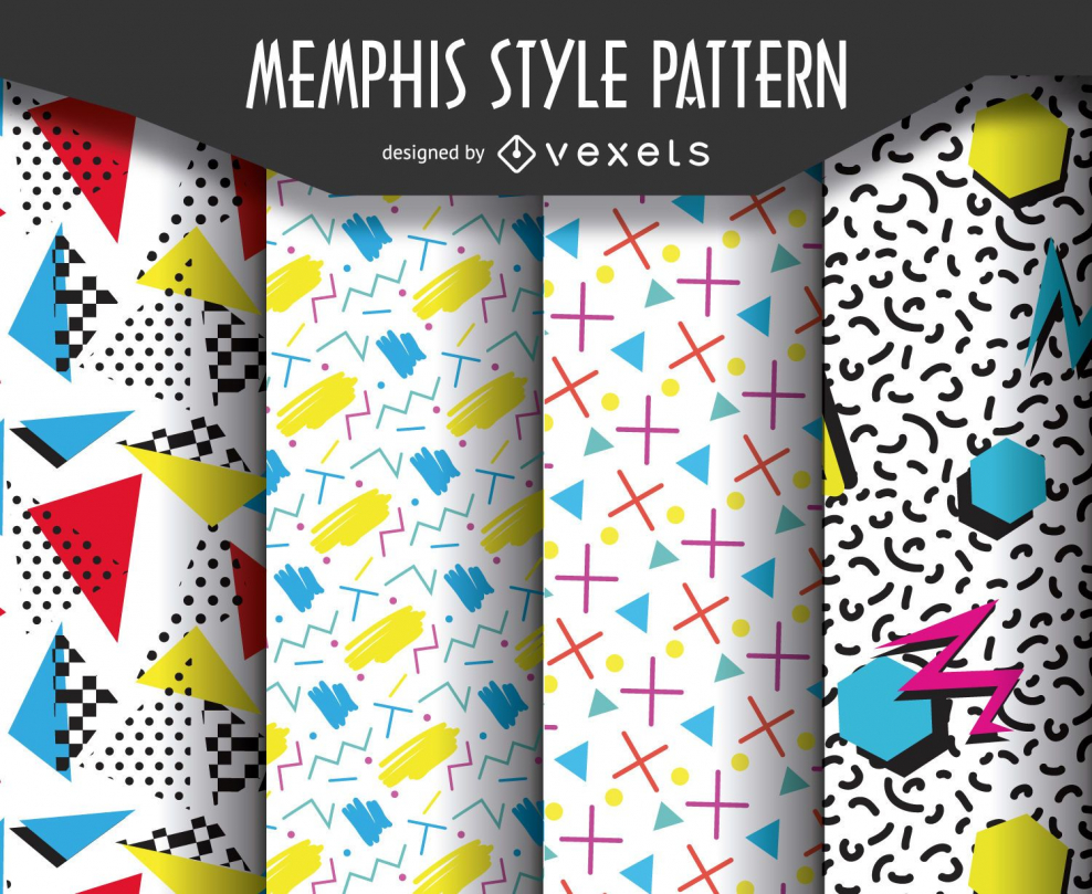 Memphis Style pattern