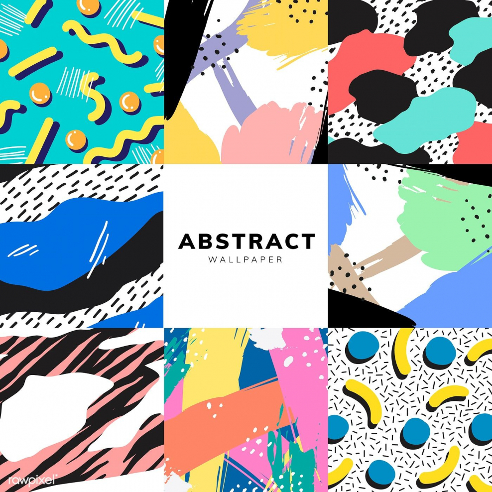 Подростковый графический дизайн шаблон