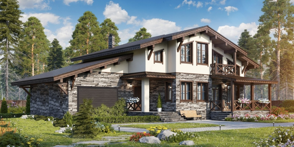 Дом Шале 7024