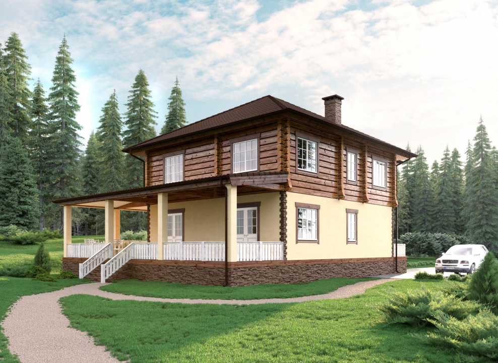 Комбинированные дома