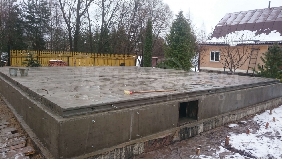 Фундамент плита