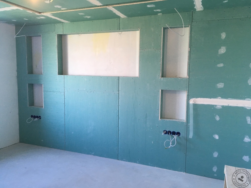 Перегородки с361 по системе Кнауф