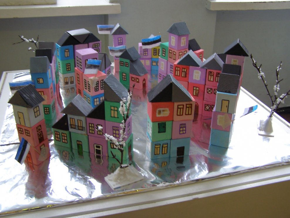 Поделка мой город