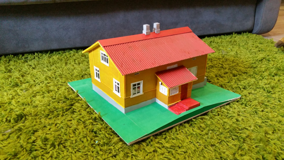 Макетные домики