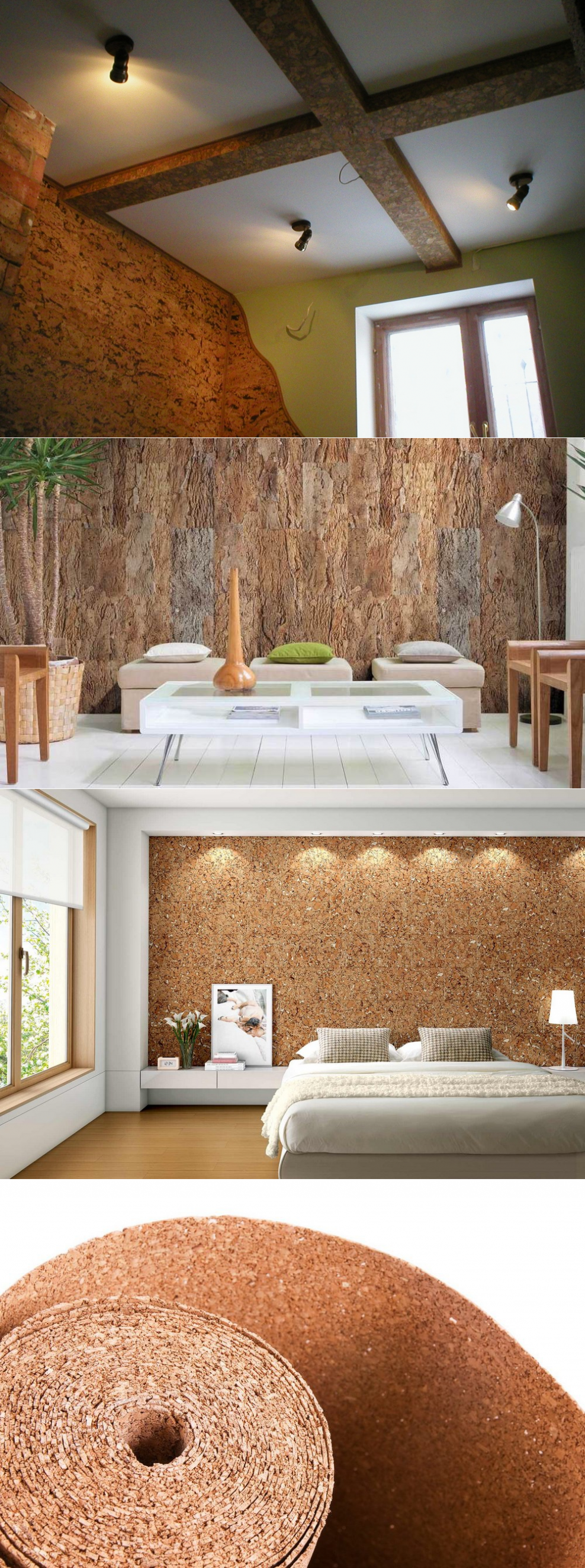 Пробковые панели для потолка