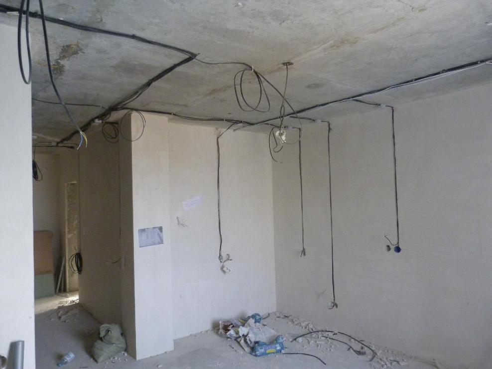 Монтаж электропитания квартиры