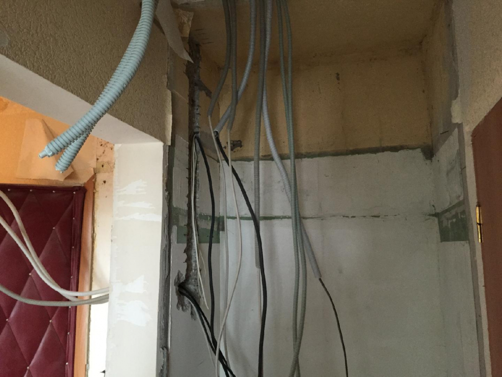 Кабель NYM монтаж без гофры