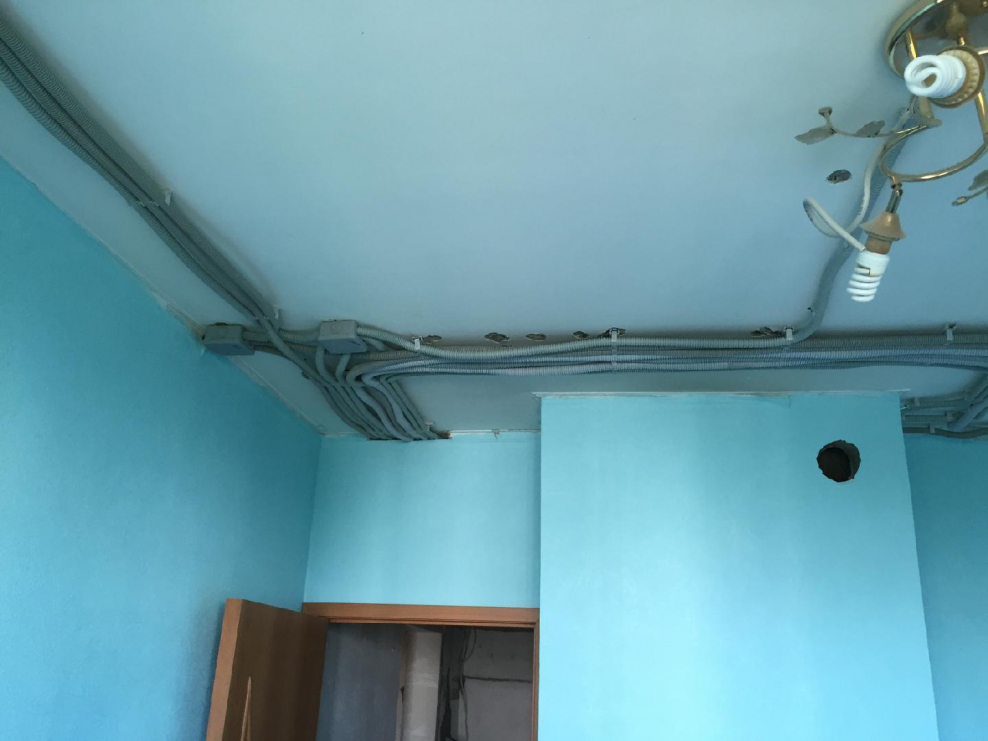 Разводка электропроводки в квартире