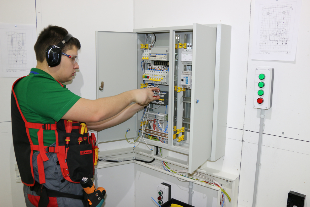 Схема электроснабжения осветительной сети