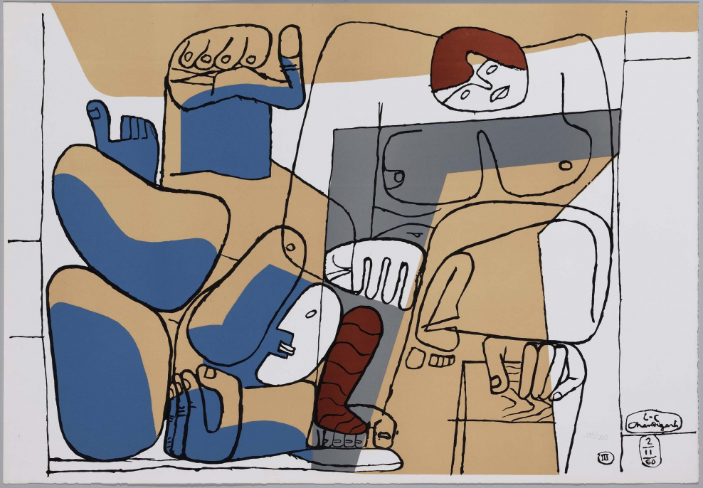 Корбюзье человечек