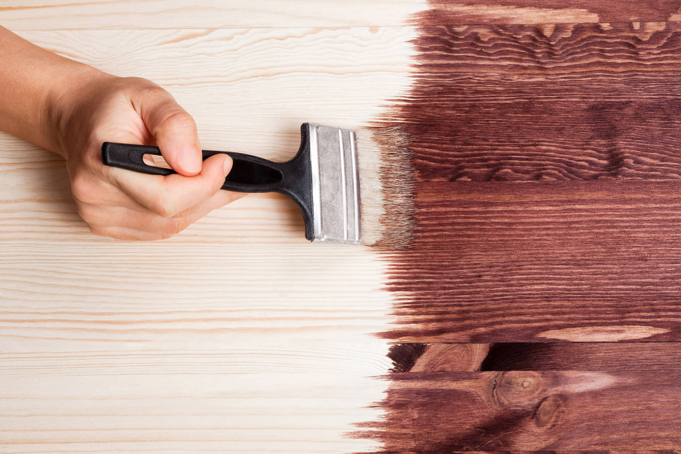 Проолифка деревянных поверхностей