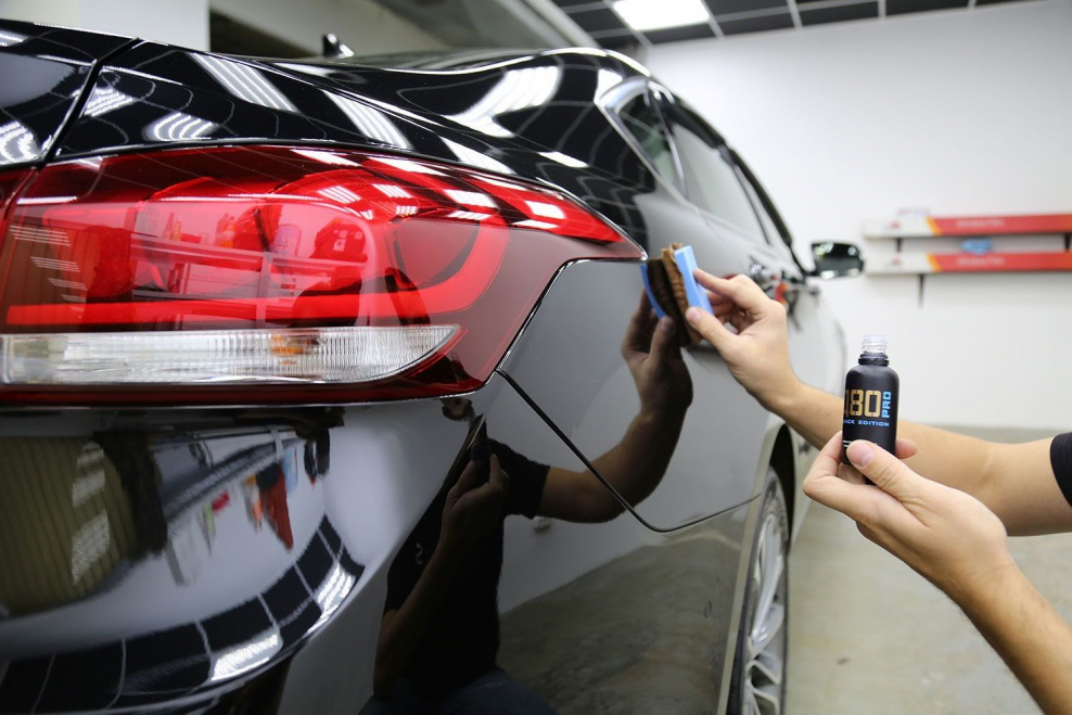 Керамическое покрытие автомобиля