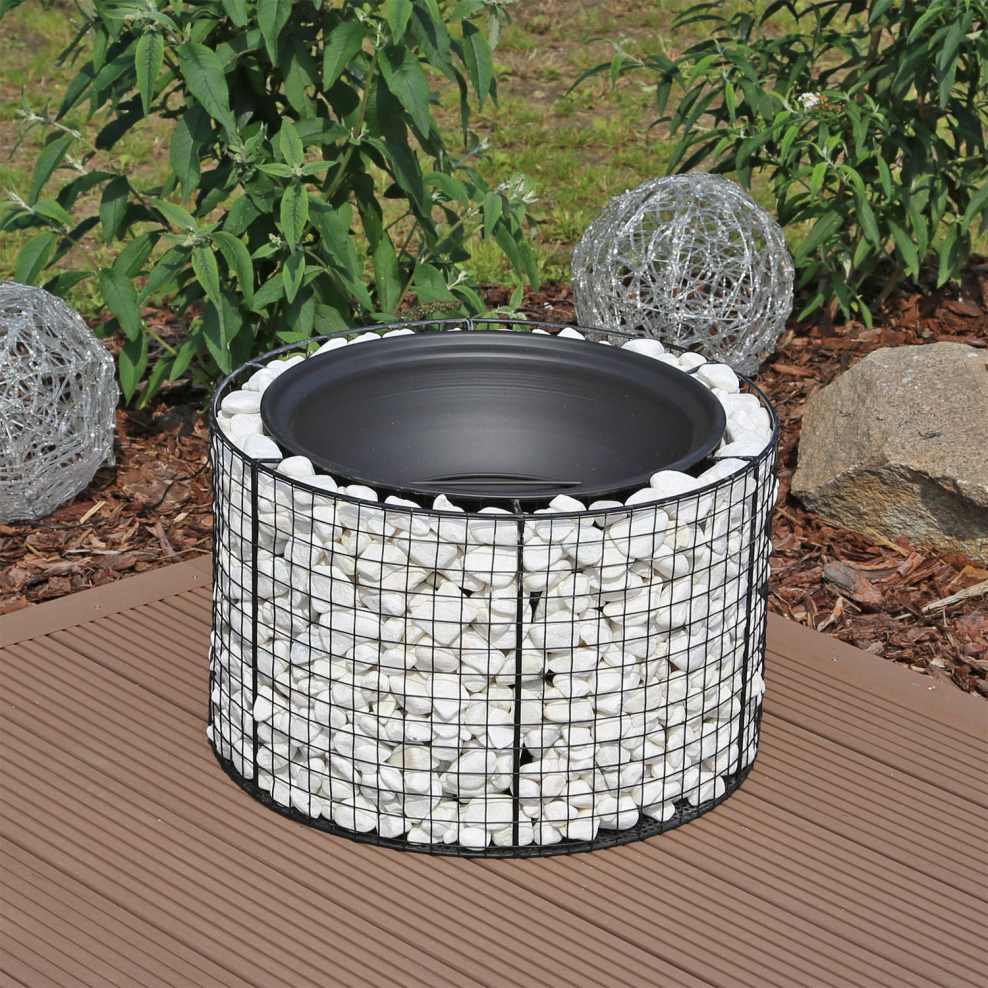 Костровище габион