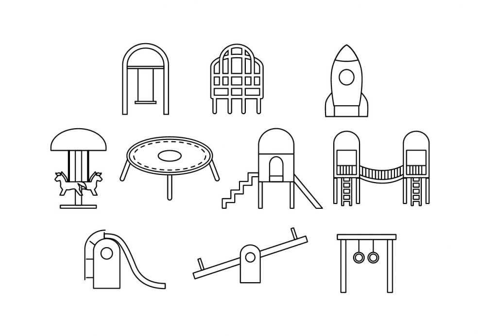 Эскиз детской игровой площадки