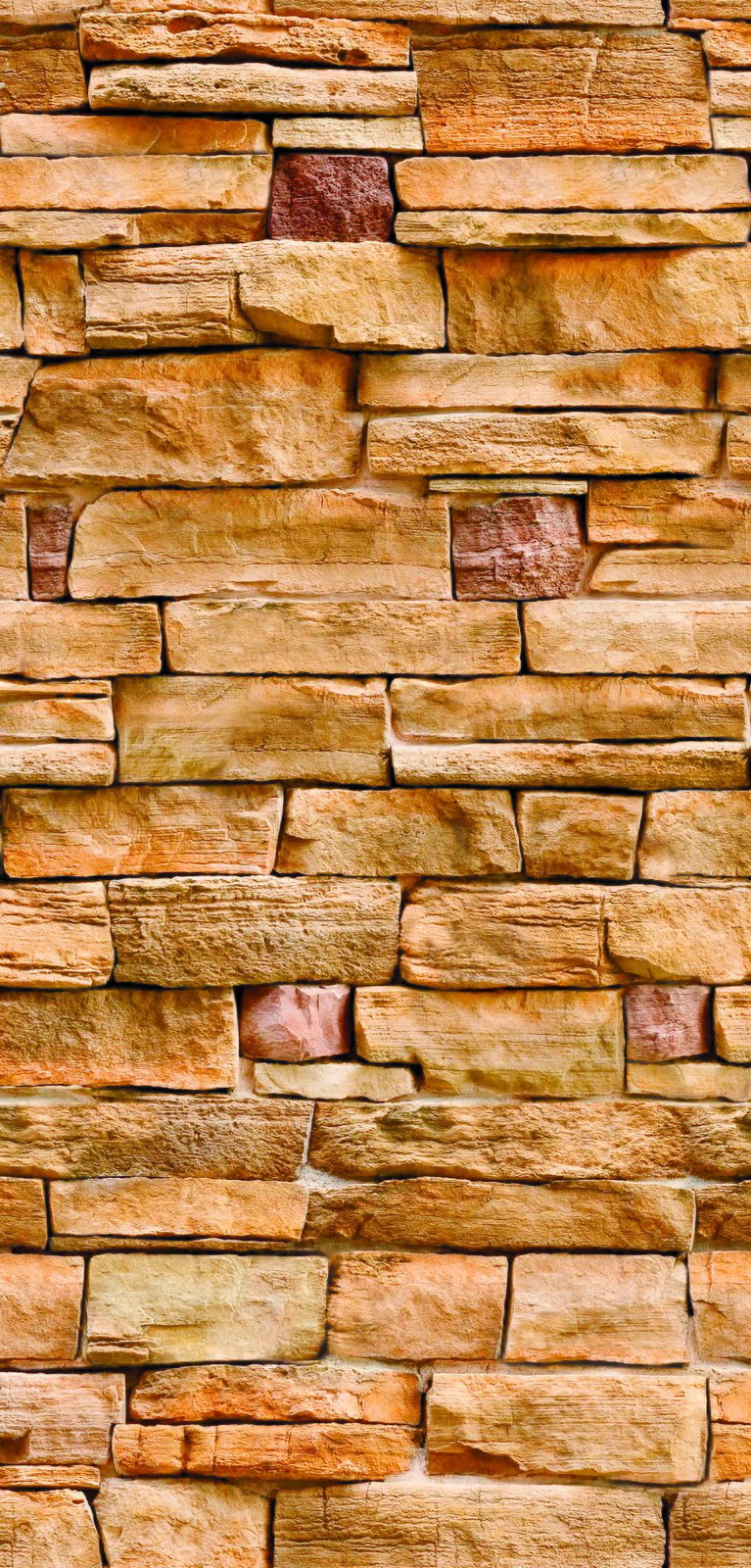 ПВХ 2700x250x7мм камень 344