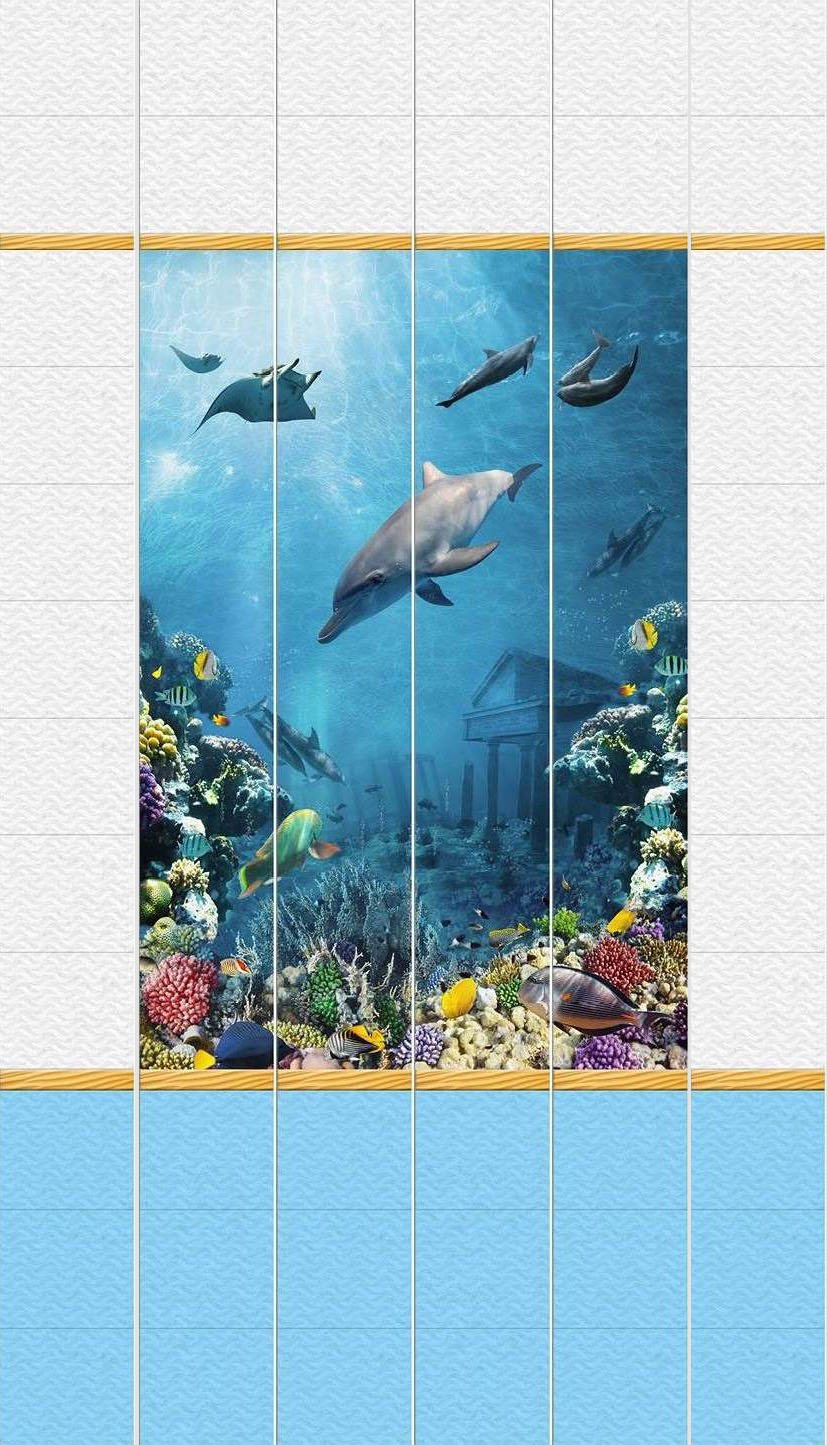 Панели ПВХ unique подводный мир
