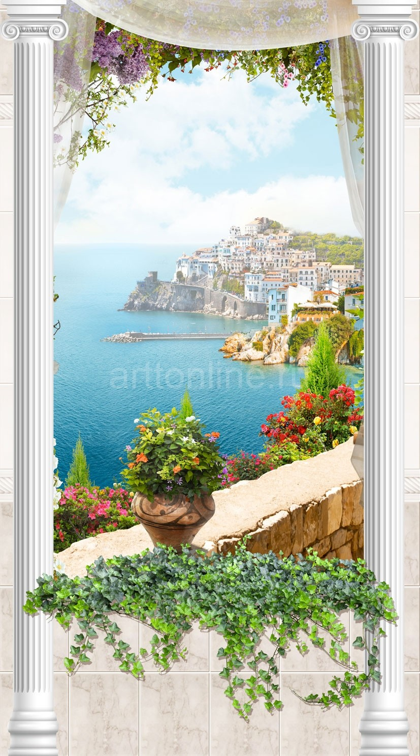 Панель ПВХ novita панорама Триумф