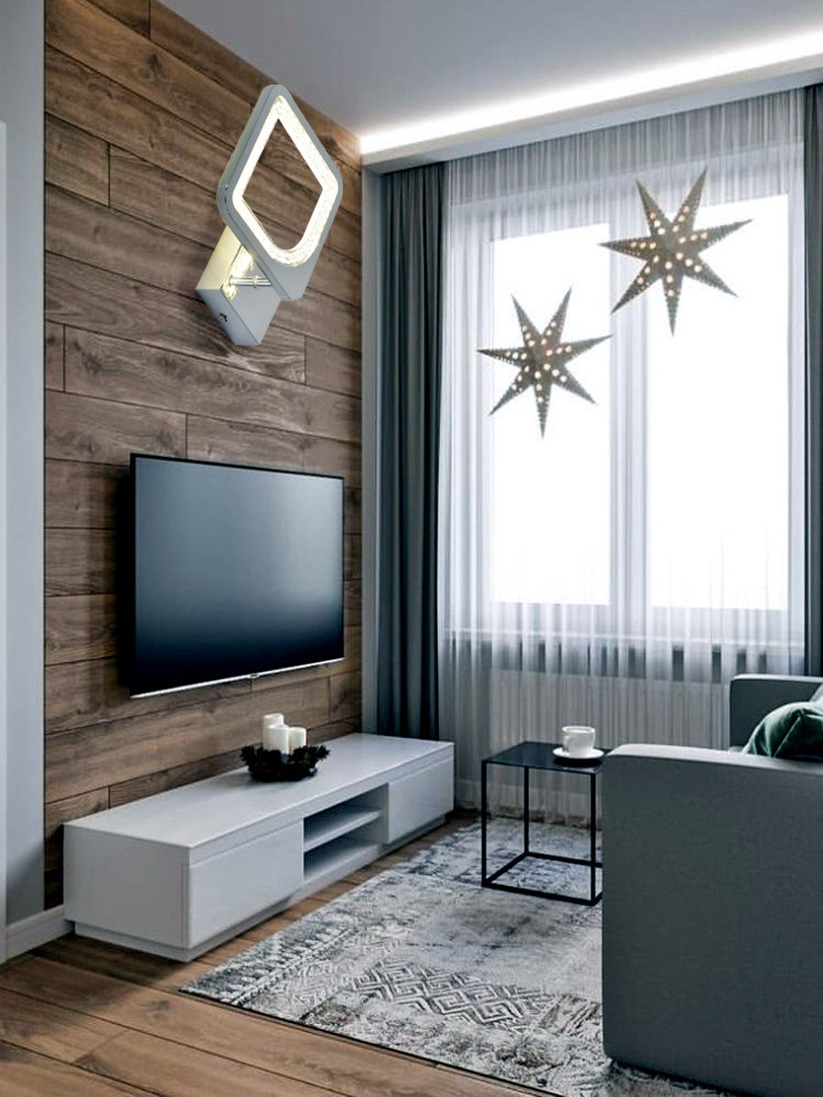 Телевизор в интерьере гостиной