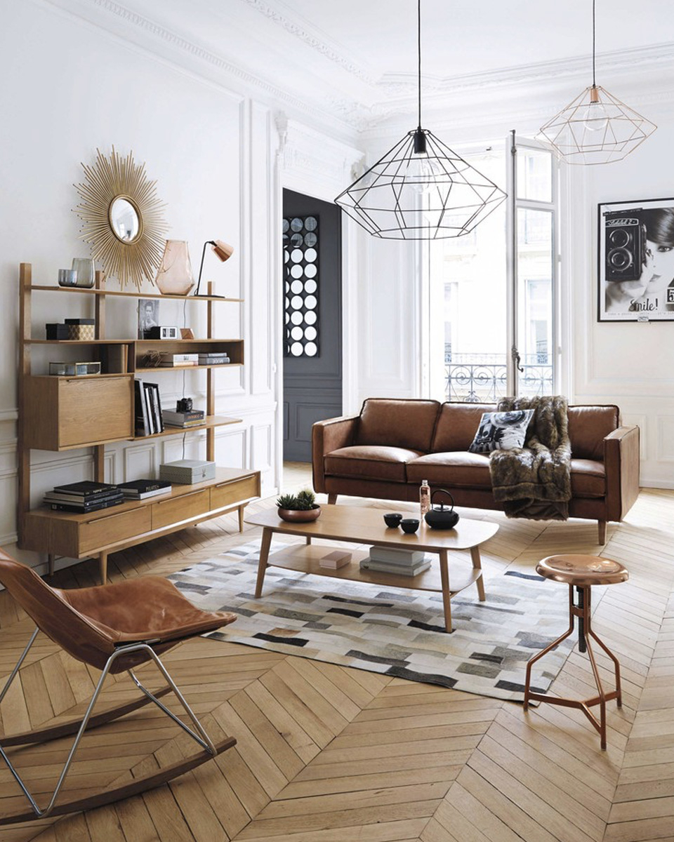 Современное ретро в интерьере