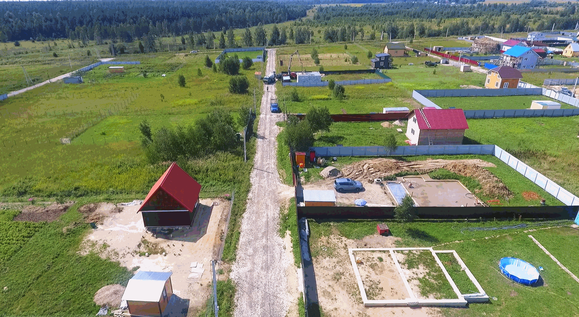 Поселок Петровский луг деревня Назарьево