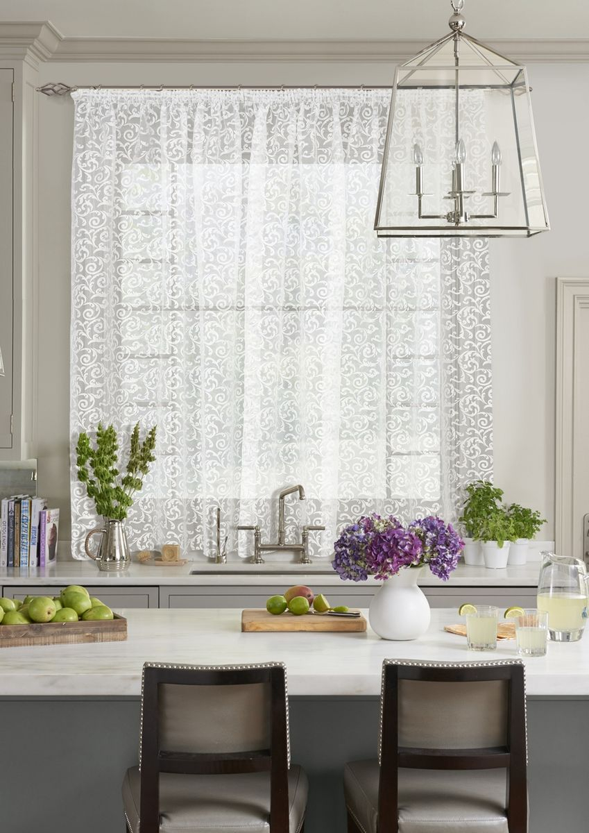 Тюль Kauffort Kitchen b на тесьме 170 см