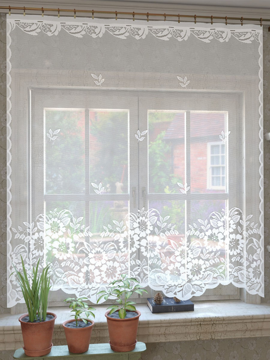 Занавеска / тюль м491б