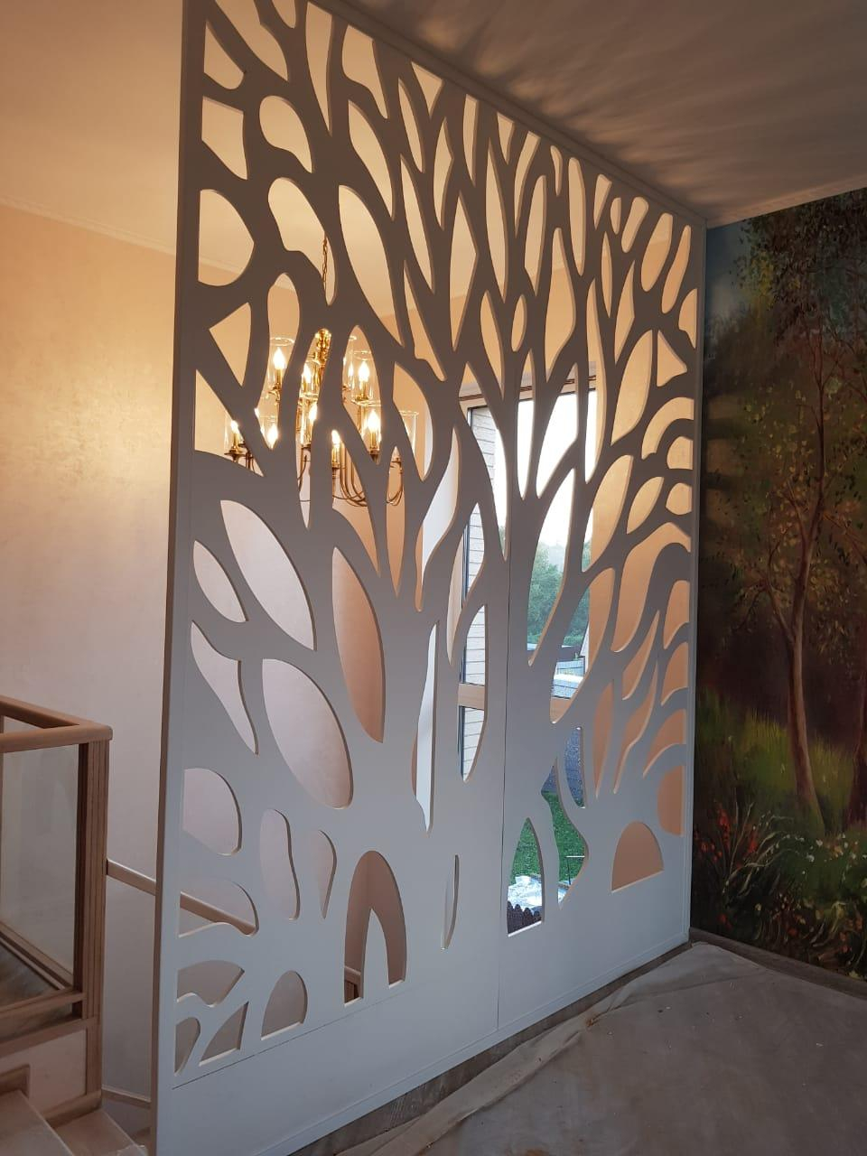 Декоративные перегородки из МДФ