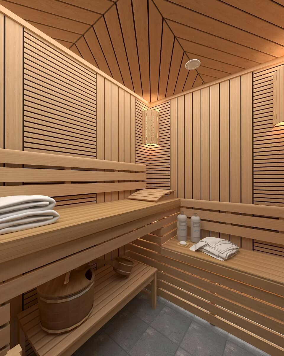 Внутренняя отделка бани