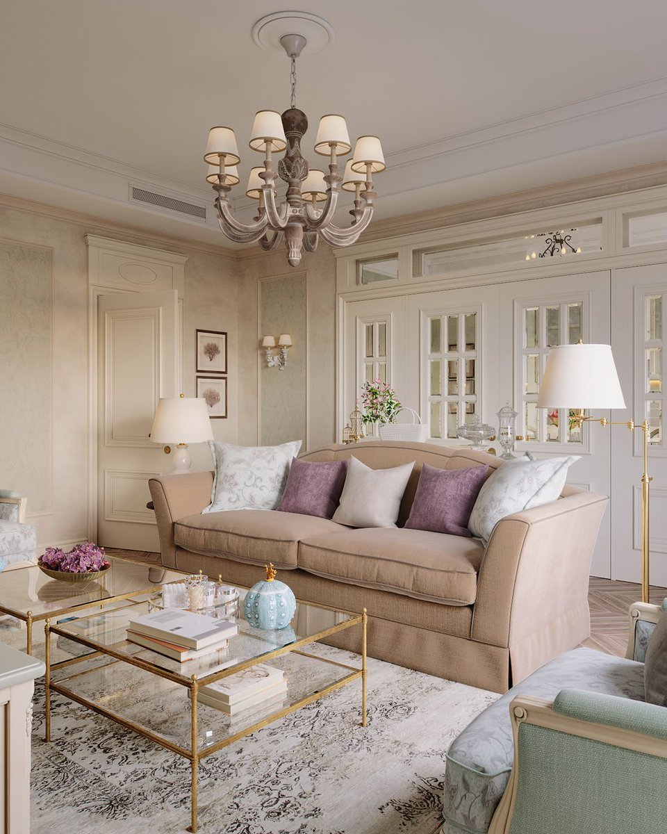 Гостнинаяв стиле Прованс