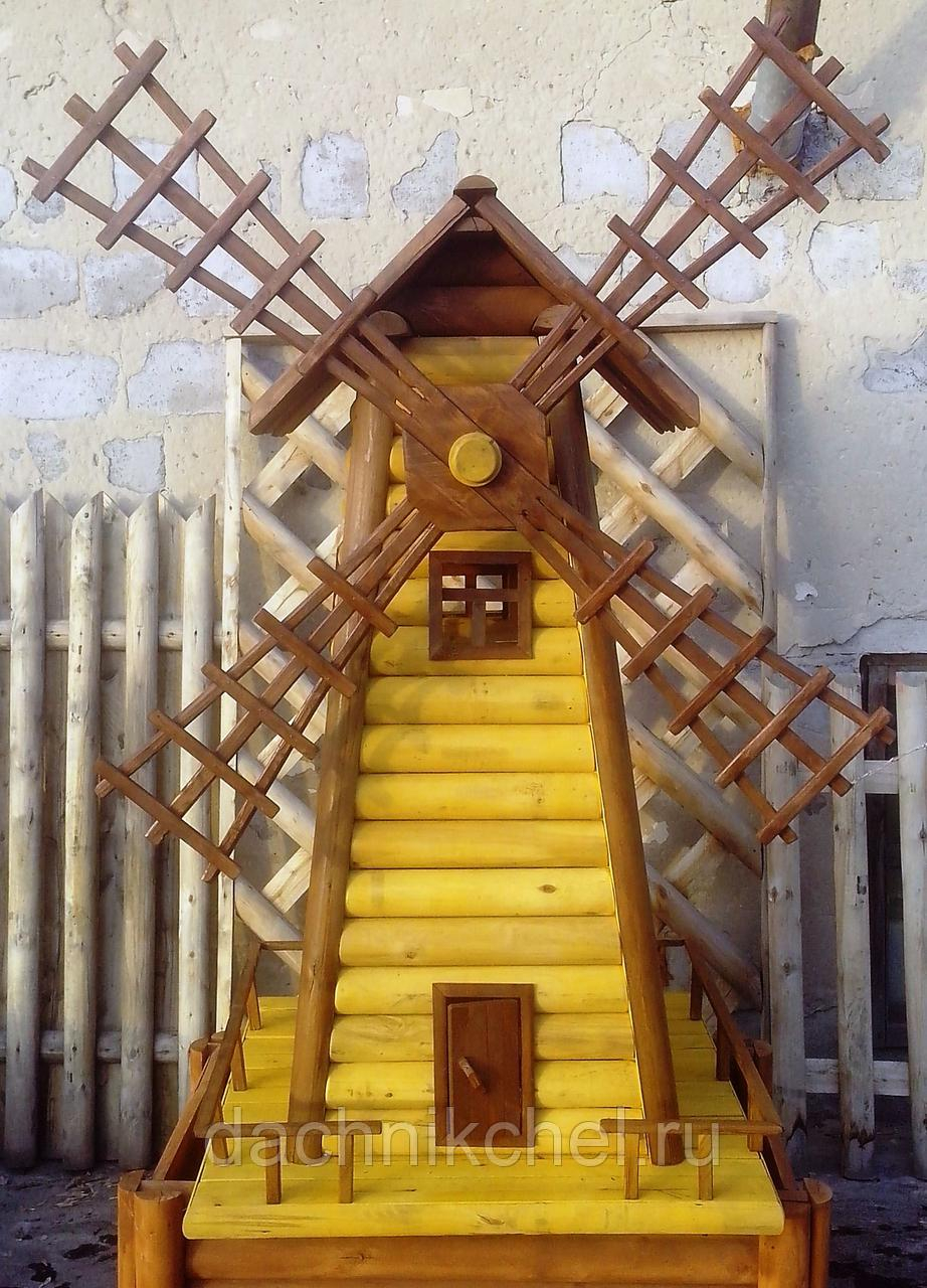 Декоративная мельница для сада