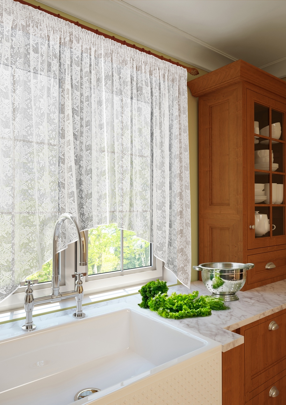 Тюль Kauffort Miranda на тесьме 175 см