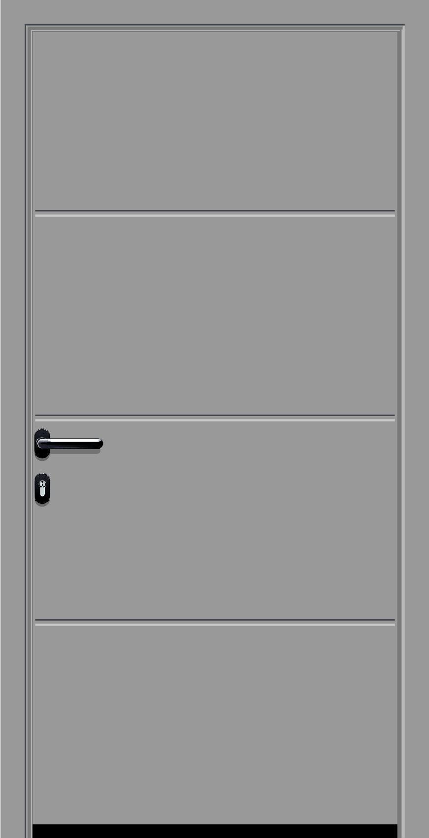 Дверь рал 9006