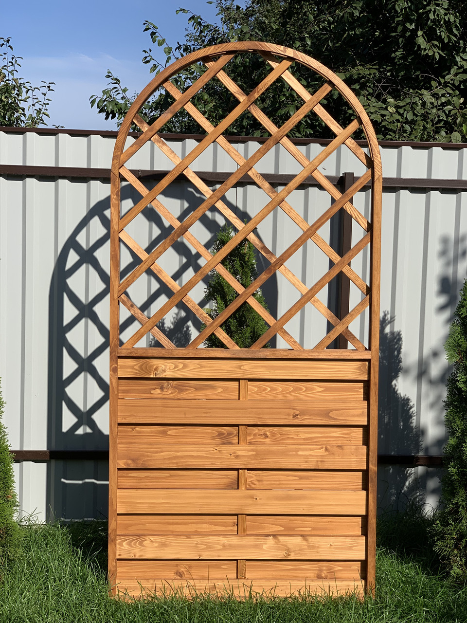 Забор деревянный решетчатый 1,2м