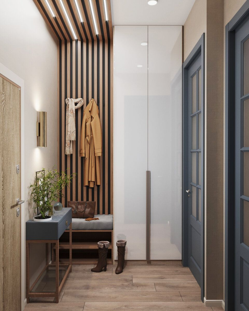 Рейки в прихожей