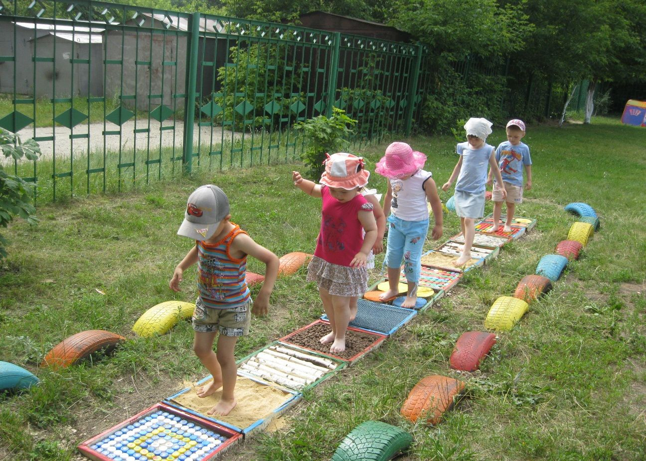 Роль интересного оформления игровых площадок в детском саду