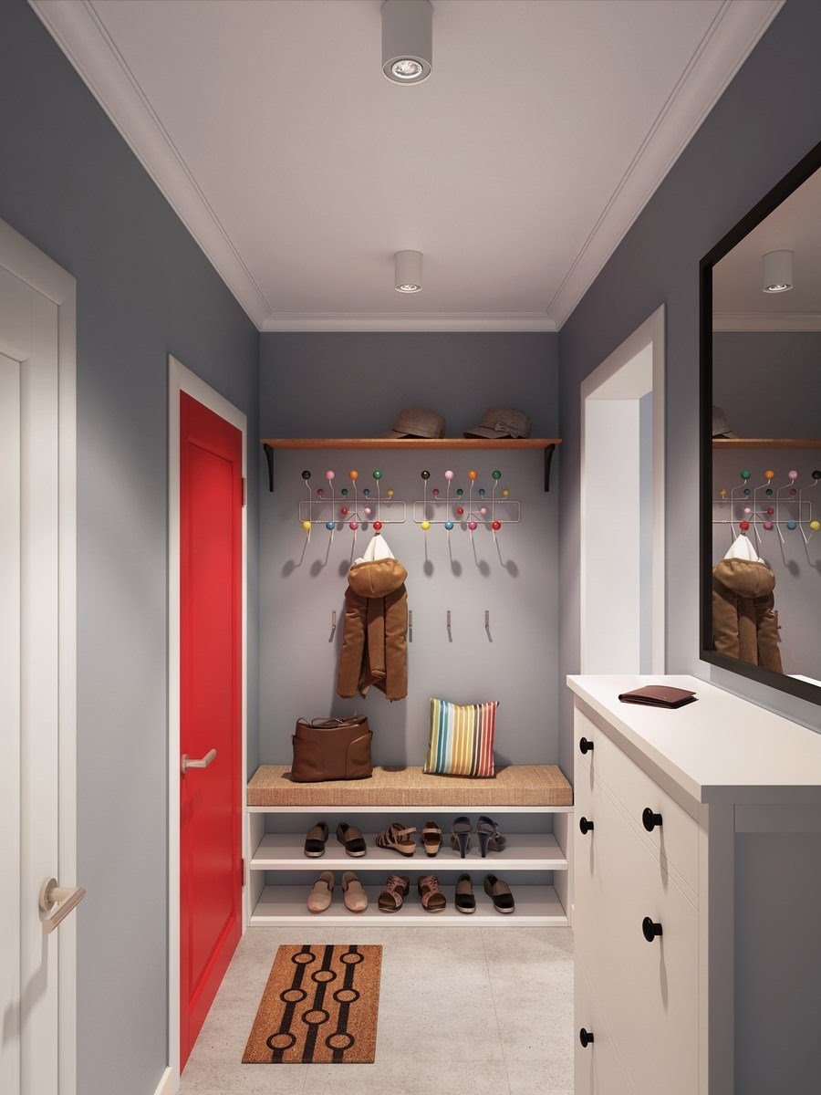 Маленький коридор сверху