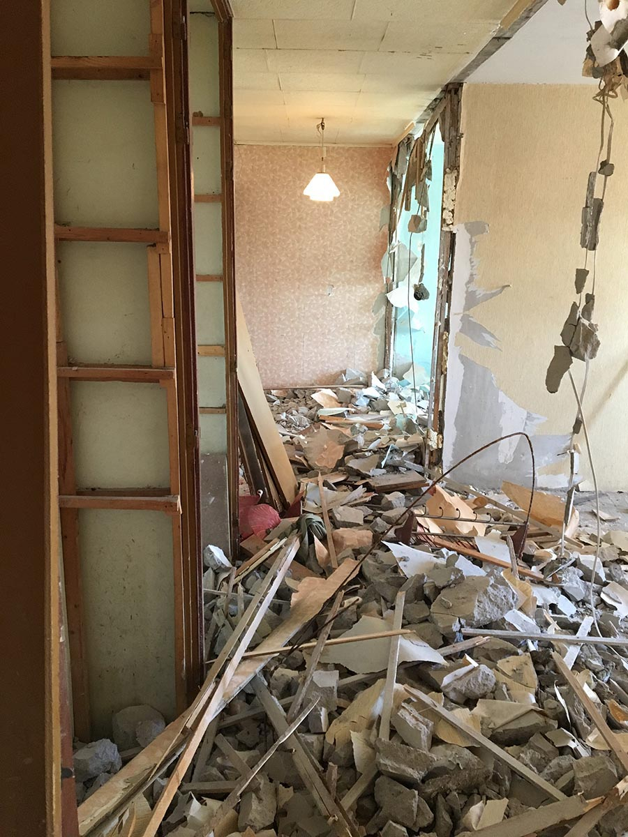 Снести перегородки в хрущевке