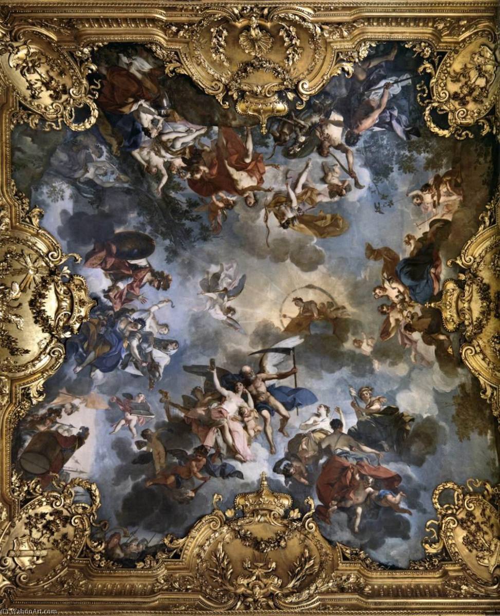 Джованни Баттиста Гаулли фрески