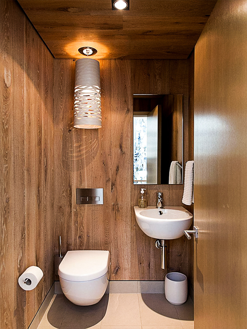 Дизайн туалета маленького размера