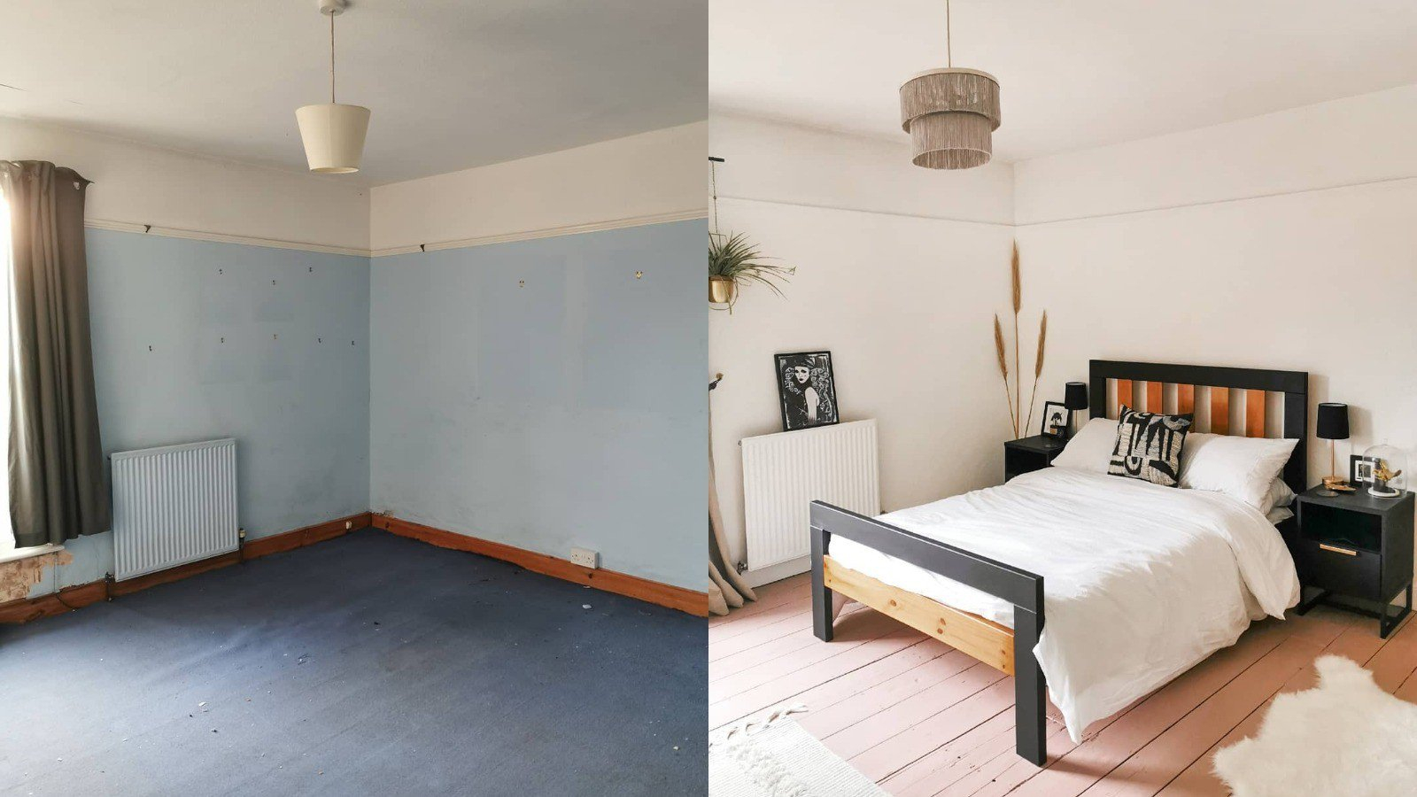 Далеко не идеальная дом не отремонтирован. Спальня до и после ремонта. Комната до и после. Спальня до после. Дизайн интерьера до и после.