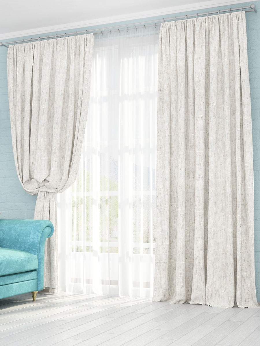 Комплект штор Параскева Ульяна 20036 270х280см, бежевый